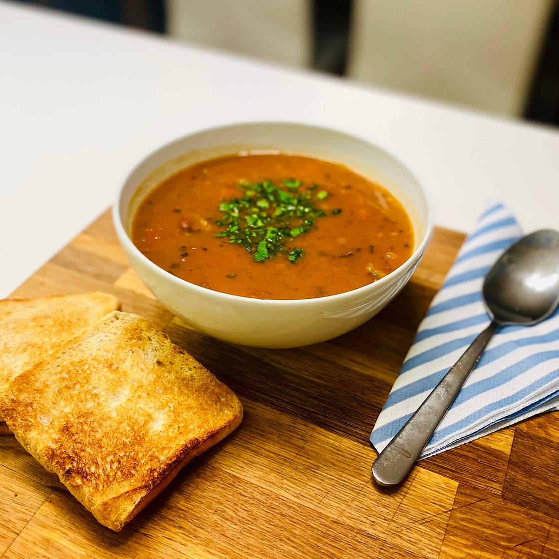 Bean stew Balkan style