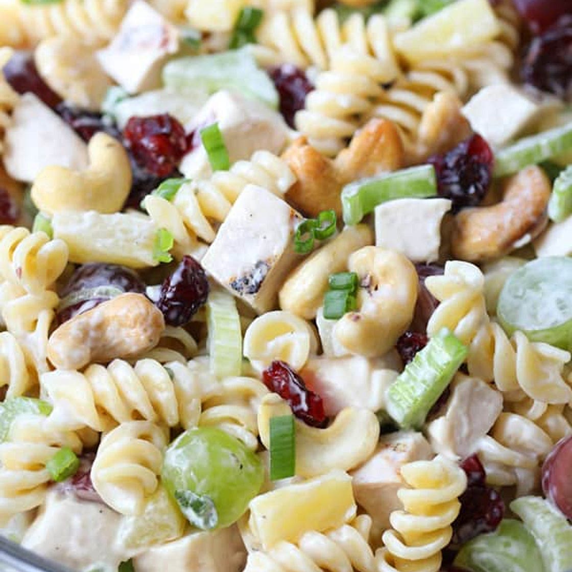 Cashew Chicken Rotini Salad