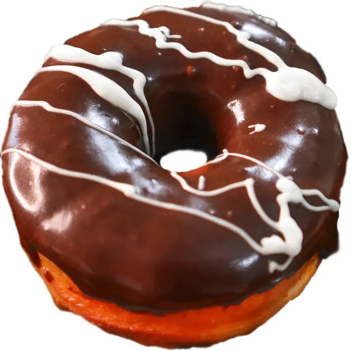 Double Chocolate Frosted Donuts