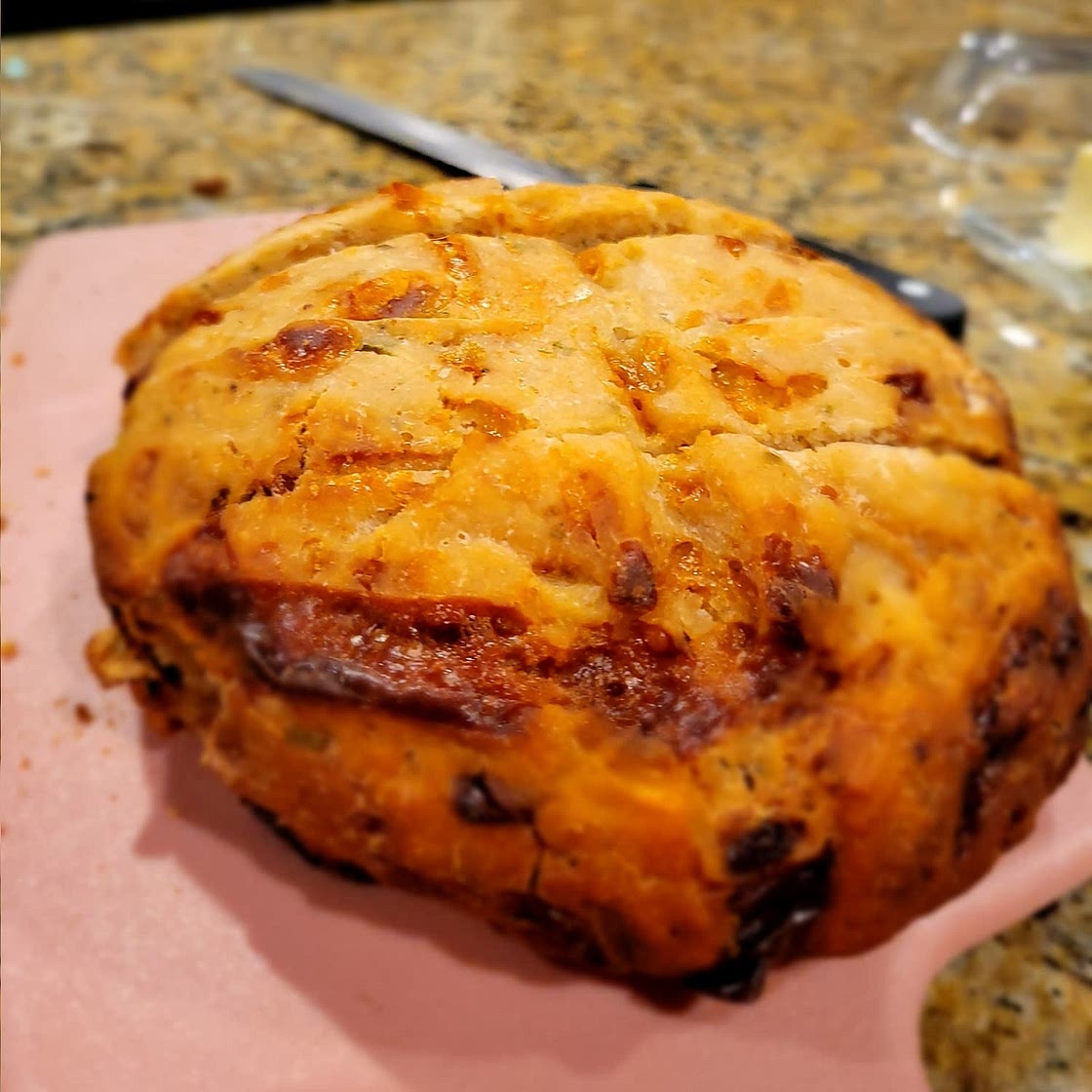 Slow Cooker Mozzarella and Herb Soda Bread