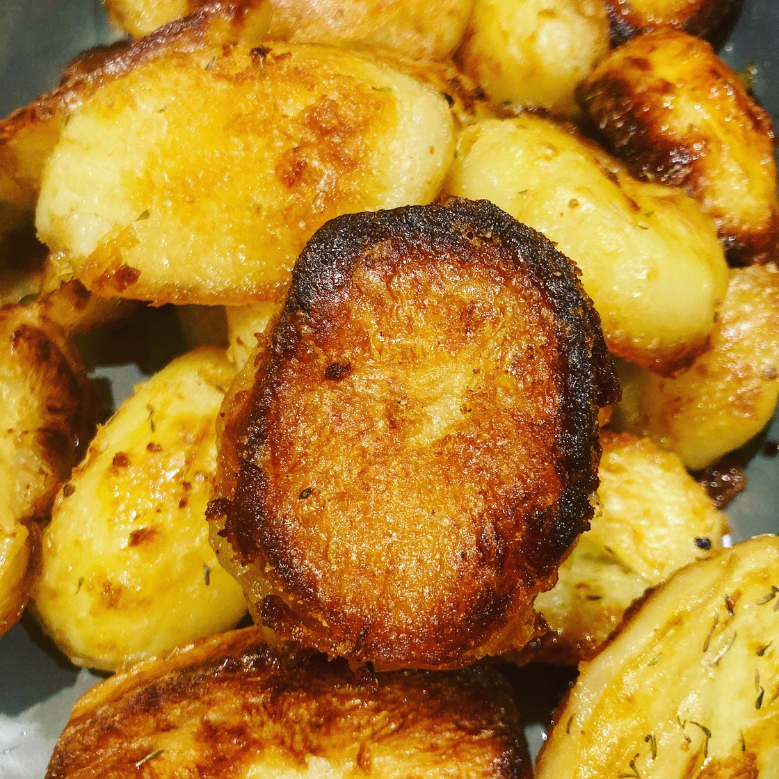 Roast potatoes