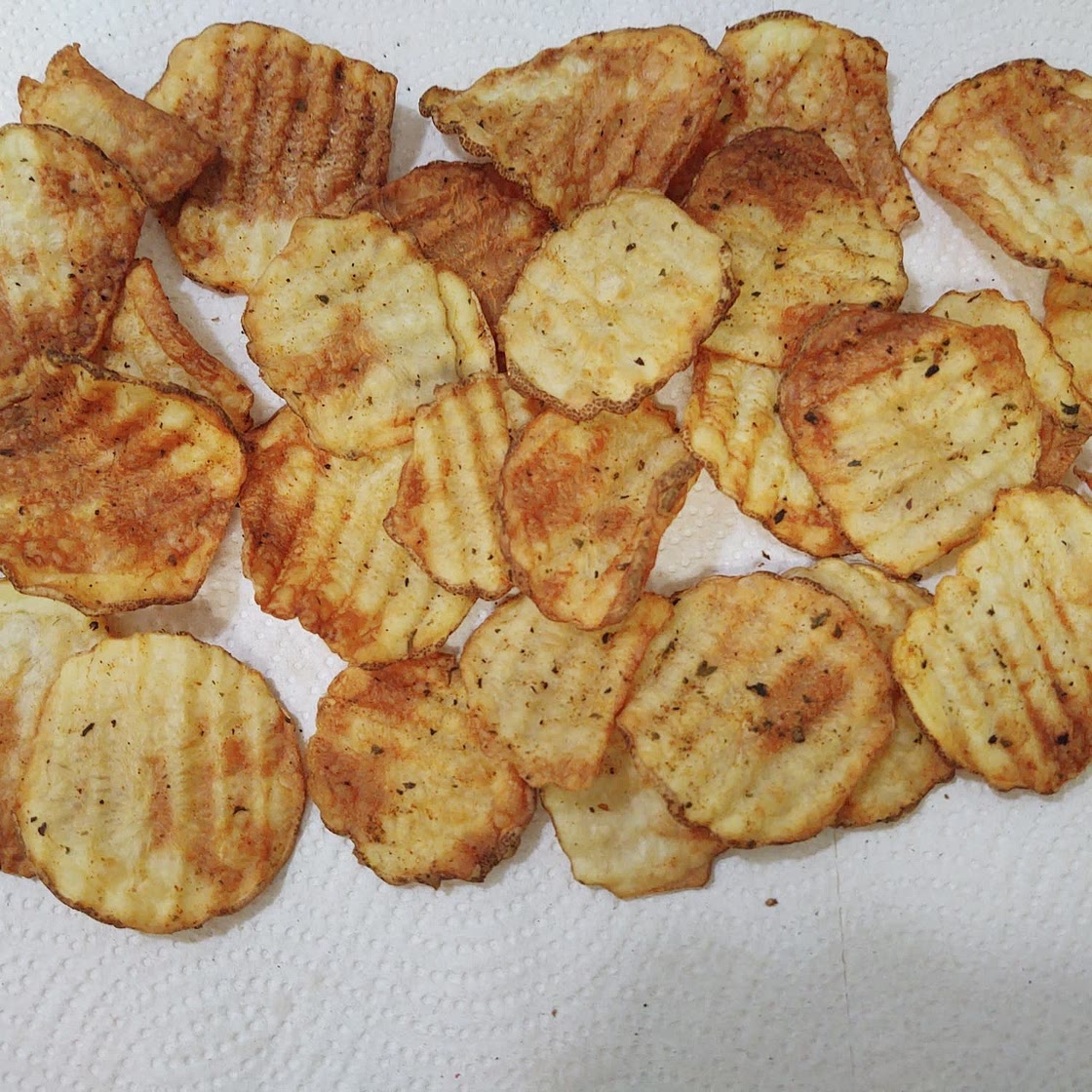 Air Fryer Potato Chips
