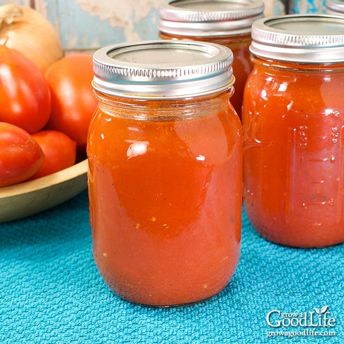 Seasoned Tomato Sauce Recipe