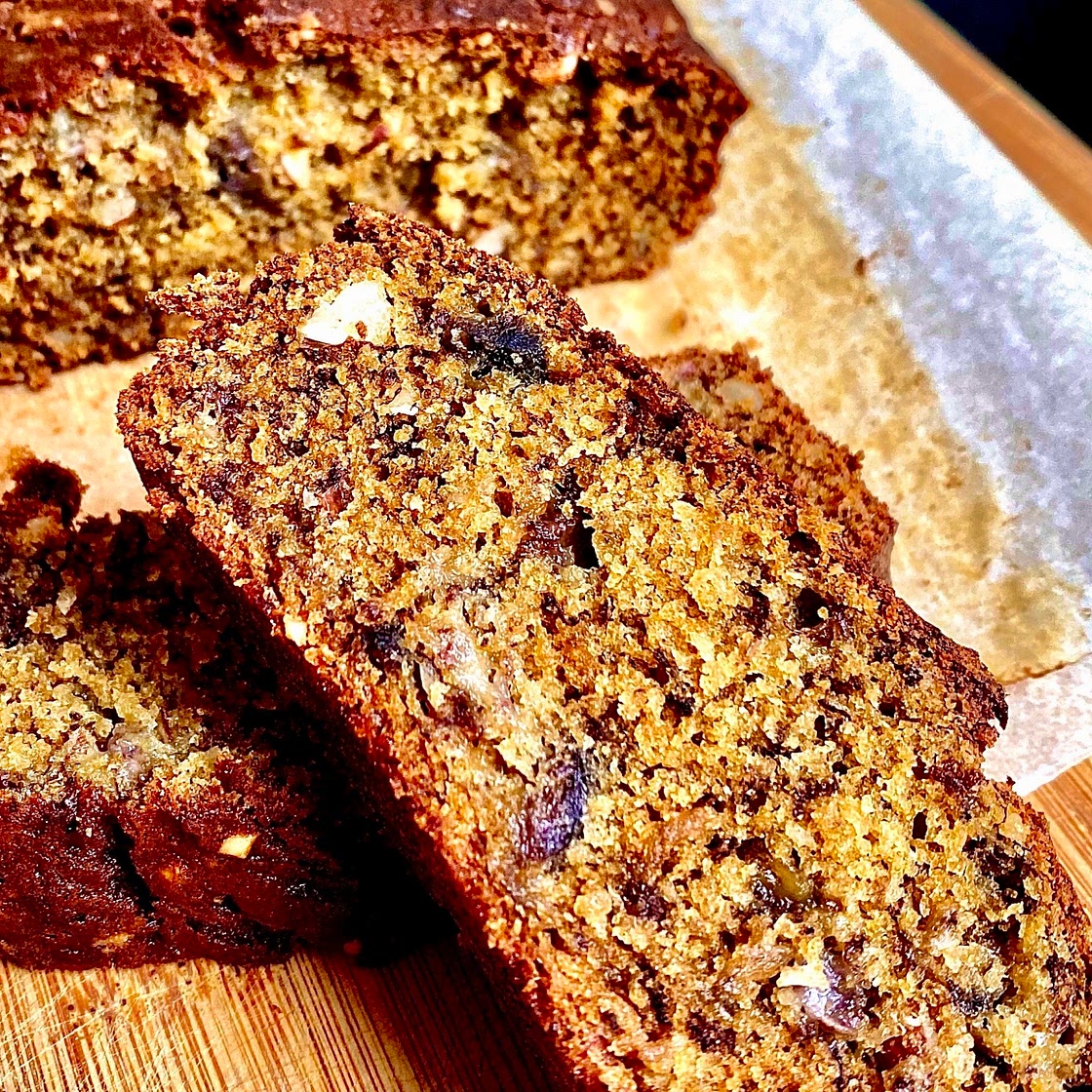Banana Bread with walnuts