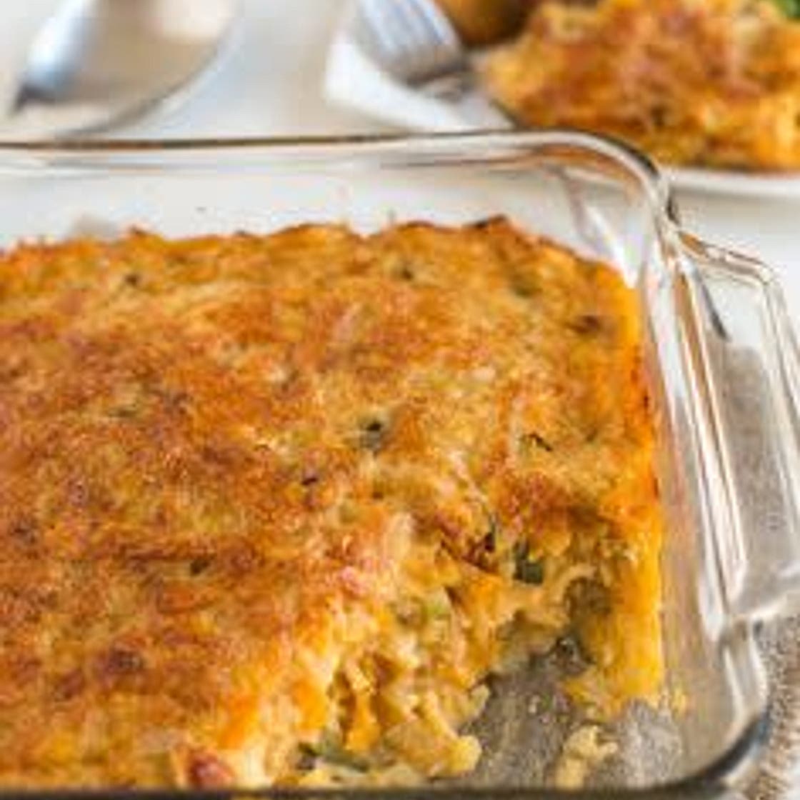 Very veggie lentil bake