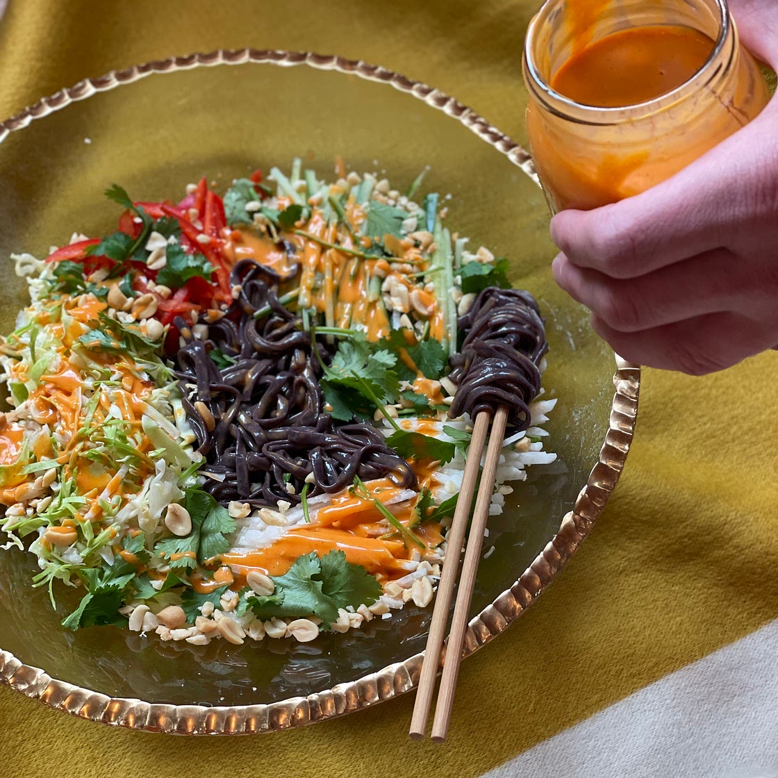 Gochujang Noodle Salad