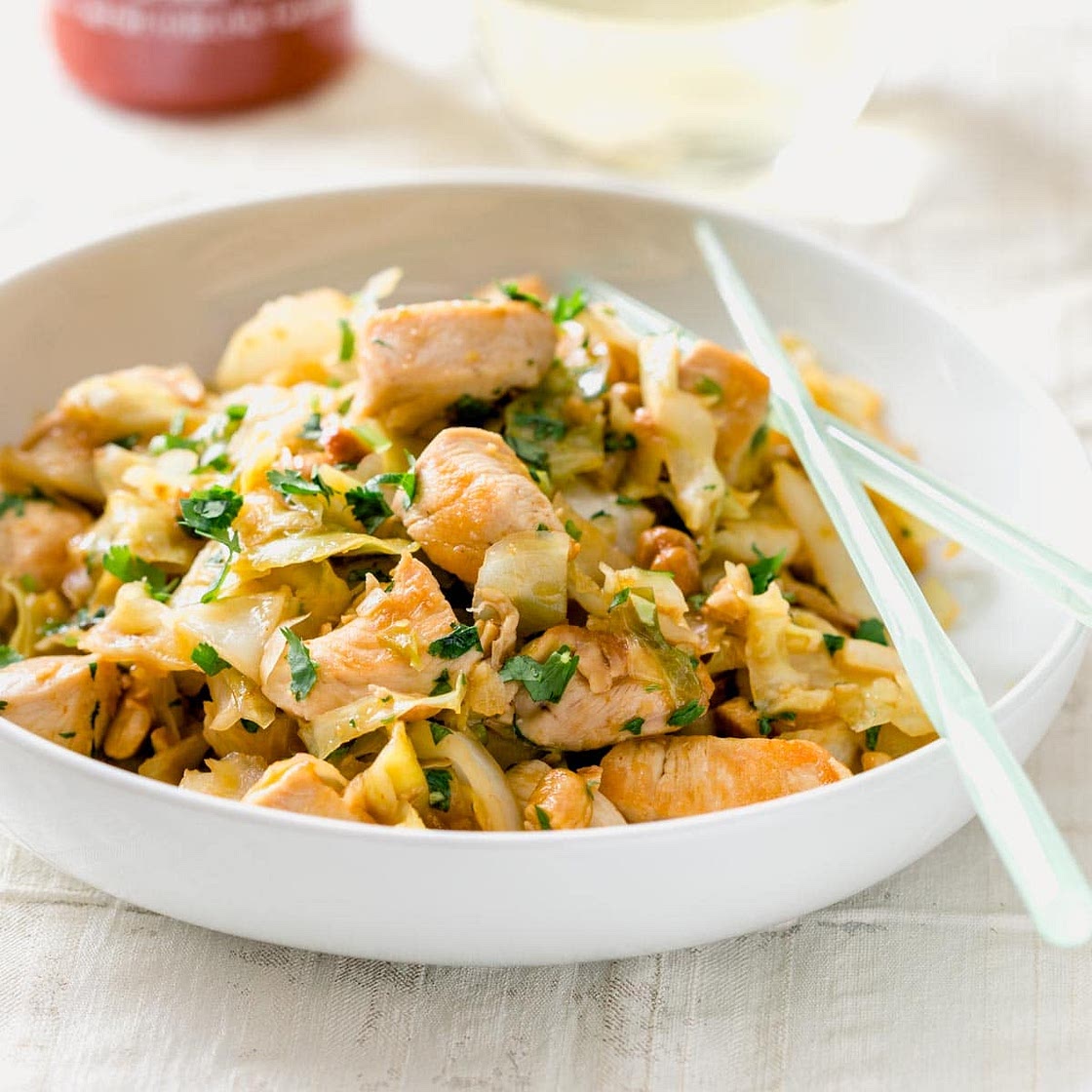 Chicken Cabbage Stir-fry