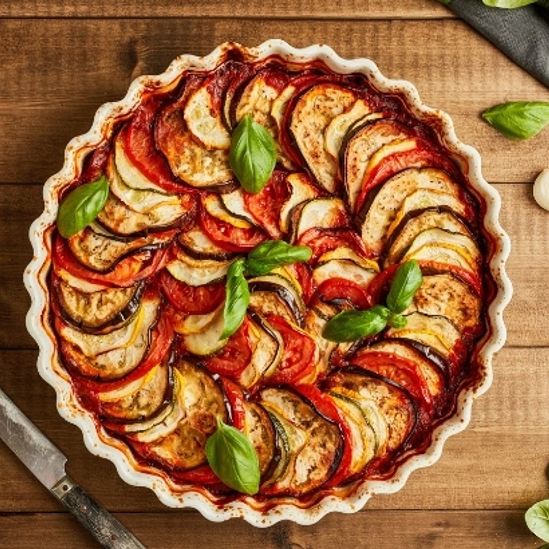 Tian Provencal (French Baked Summer Vegetables)