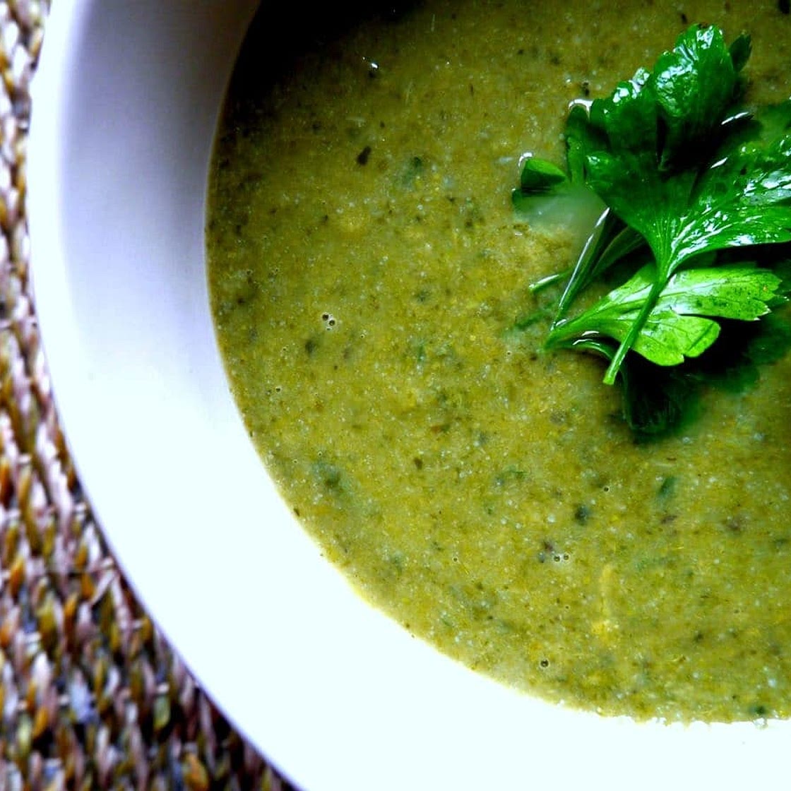 Spinach and Lentil Soup