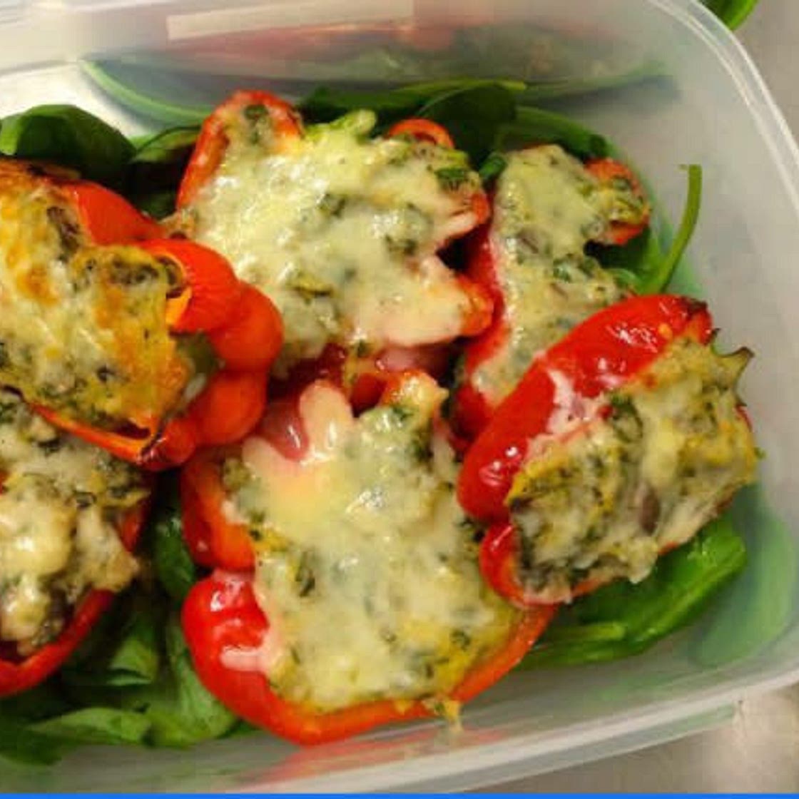 Quinoa stuffed Capsicums