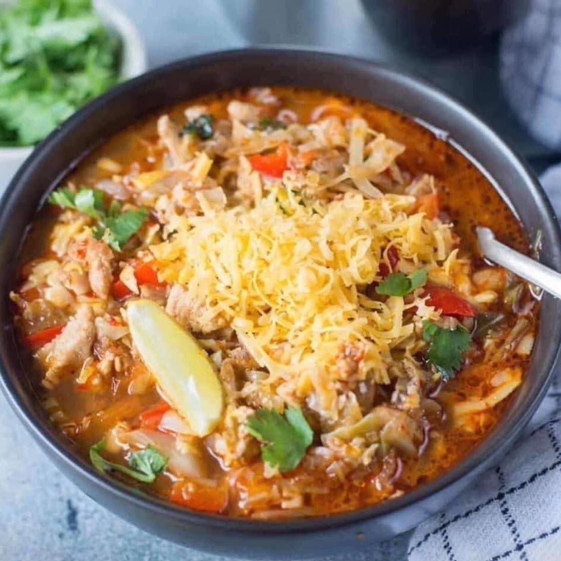 Crockpot Chicken Taco Soup