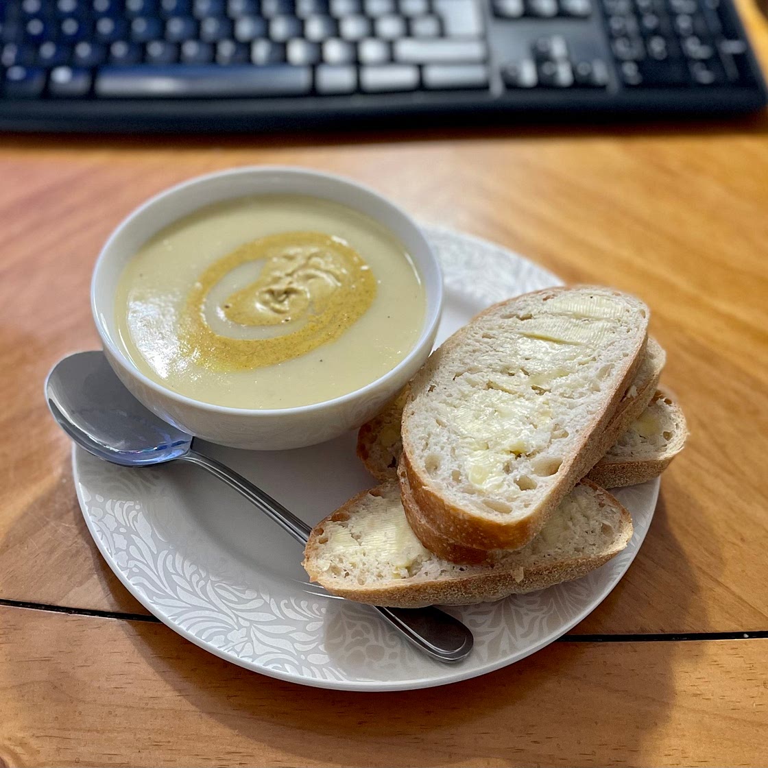 Parsnip & Ginger Soup