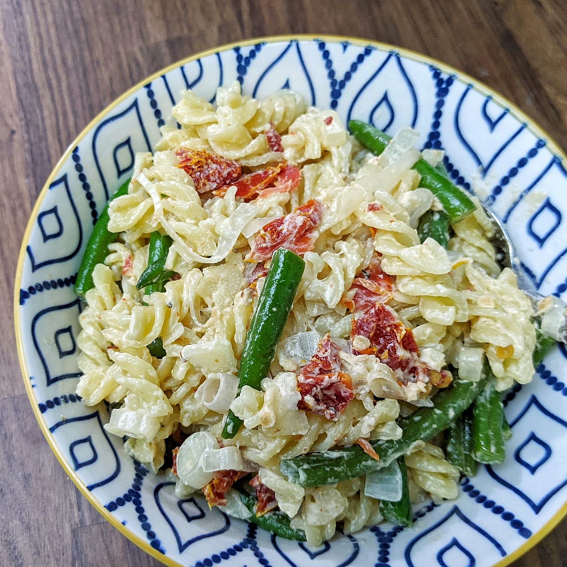 Creamy Goat Cheese Pasta