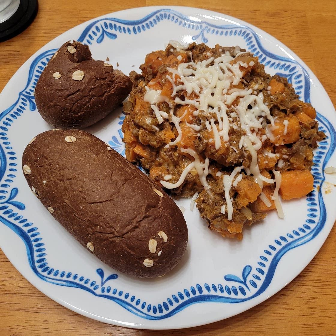 Ground Turkey Sweet Potato Skillet