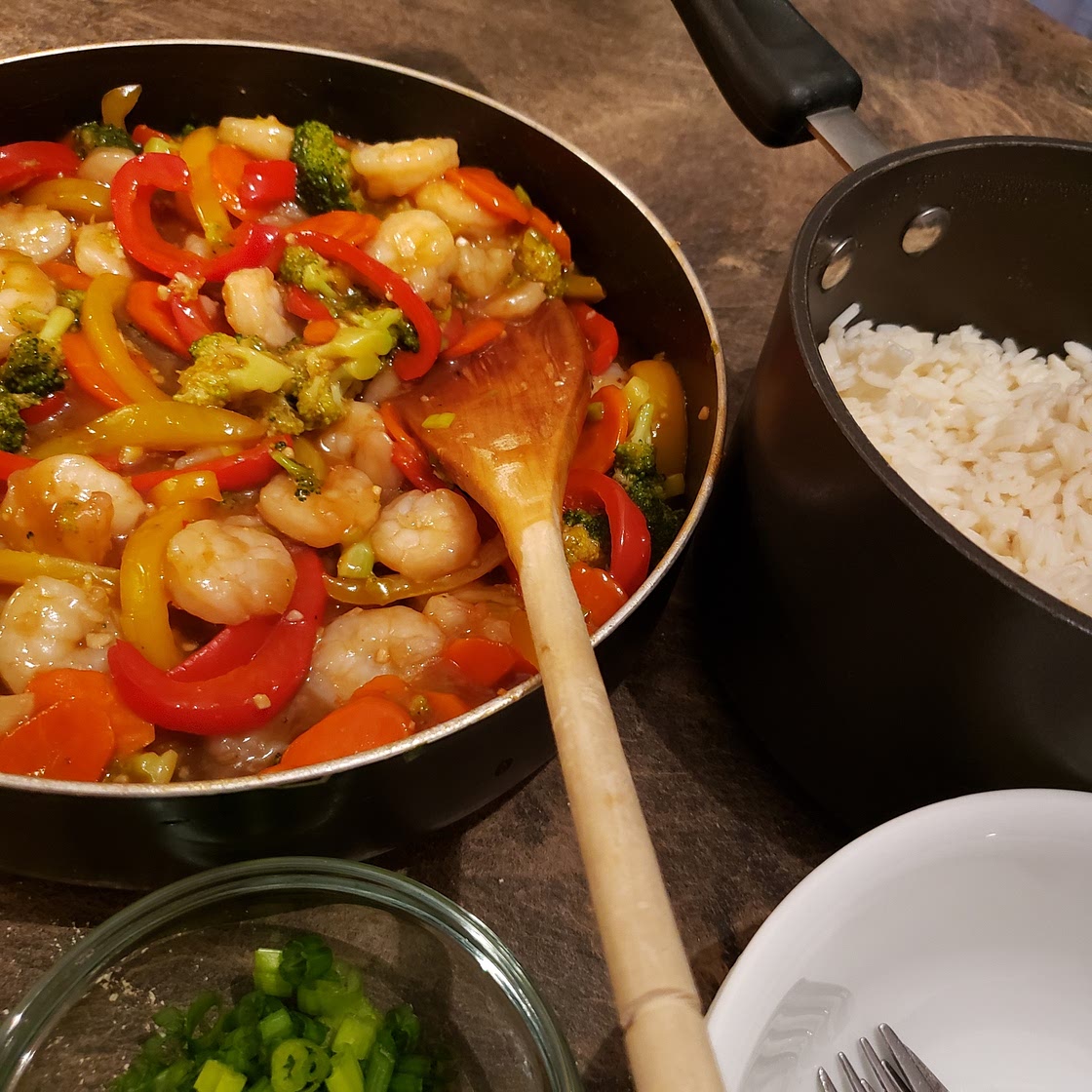 Shrimp Stir Fry