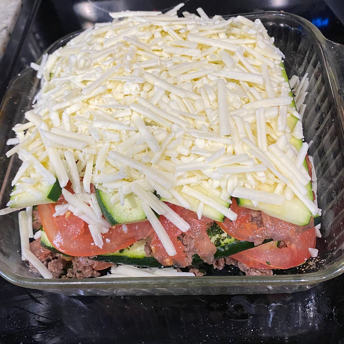 Vegan zucchini lasagna