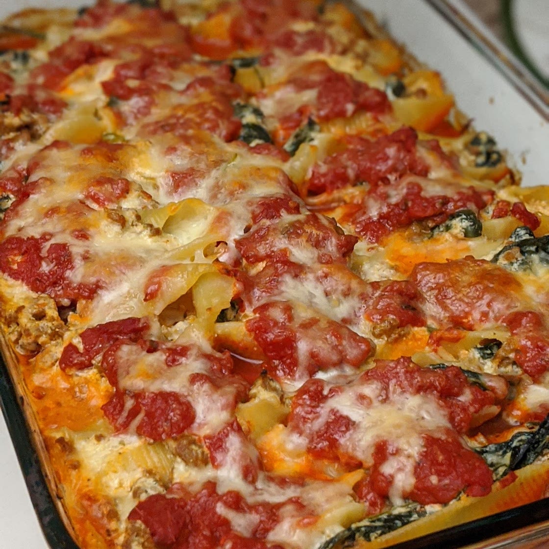 Sausage-and-Kale Stuffed Shells