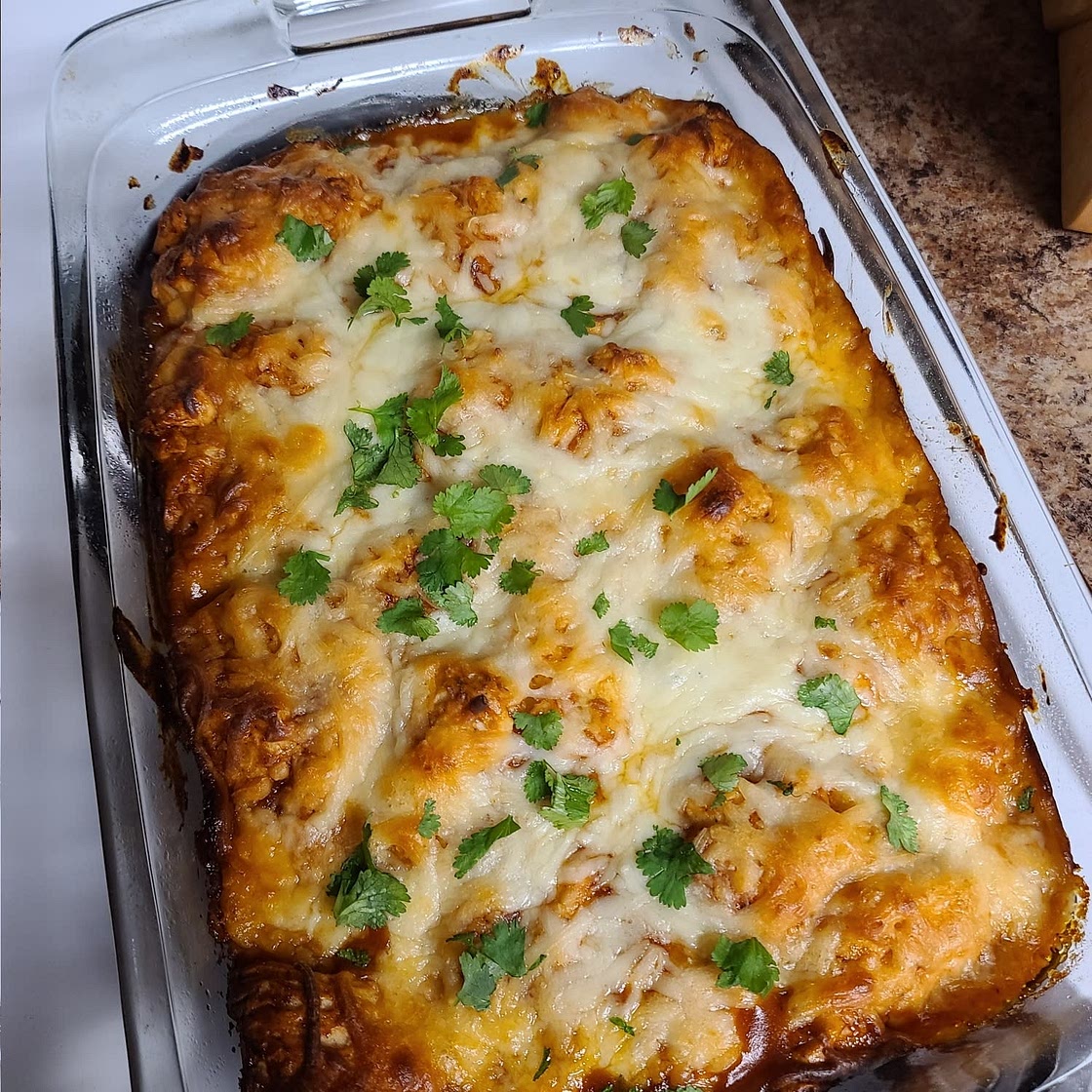 Barbecue Chicken Bubble-Up Bake