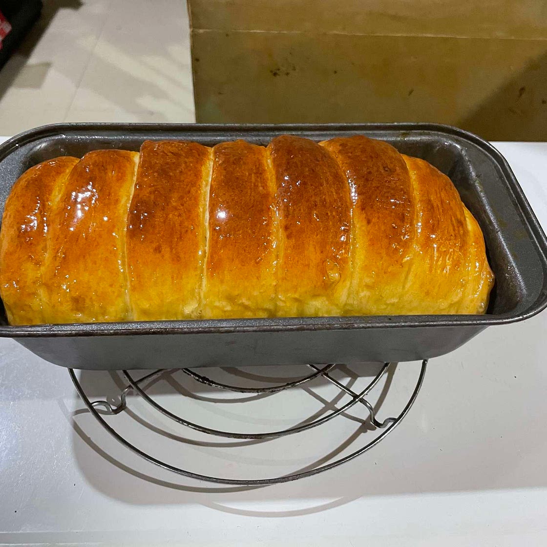 Sweet Condensed Milk Bread