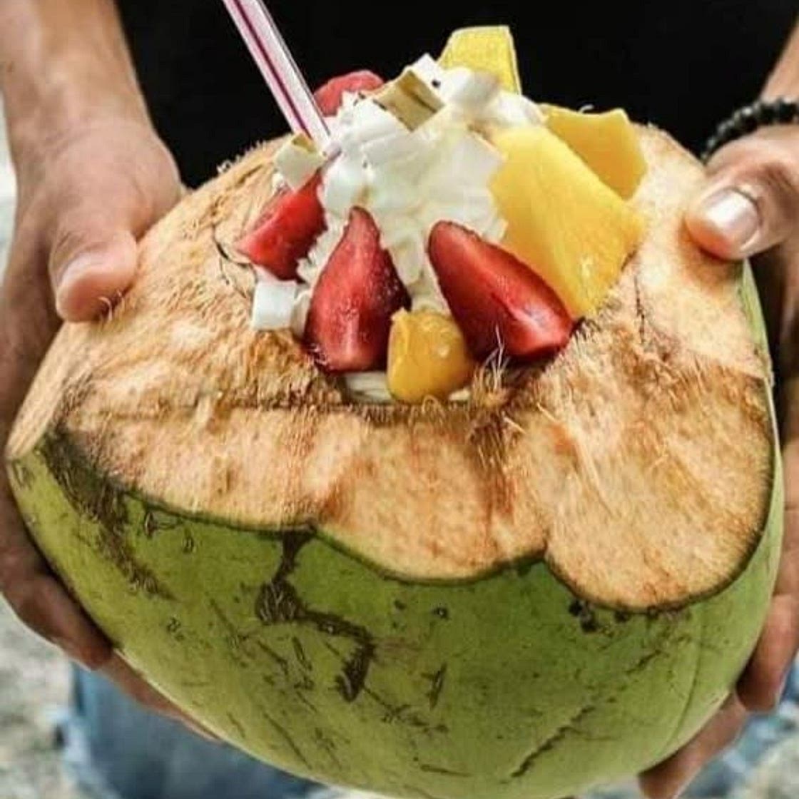 Coconut ice cream