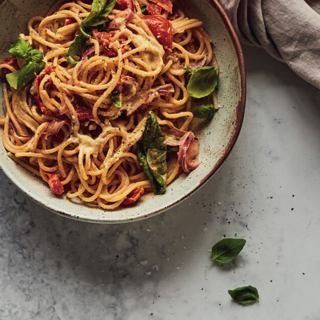 Hummus Pasta