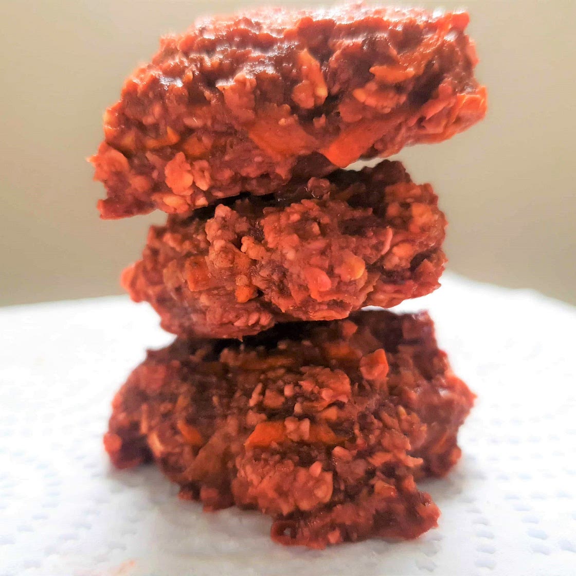 Beet and Carrot Cookies