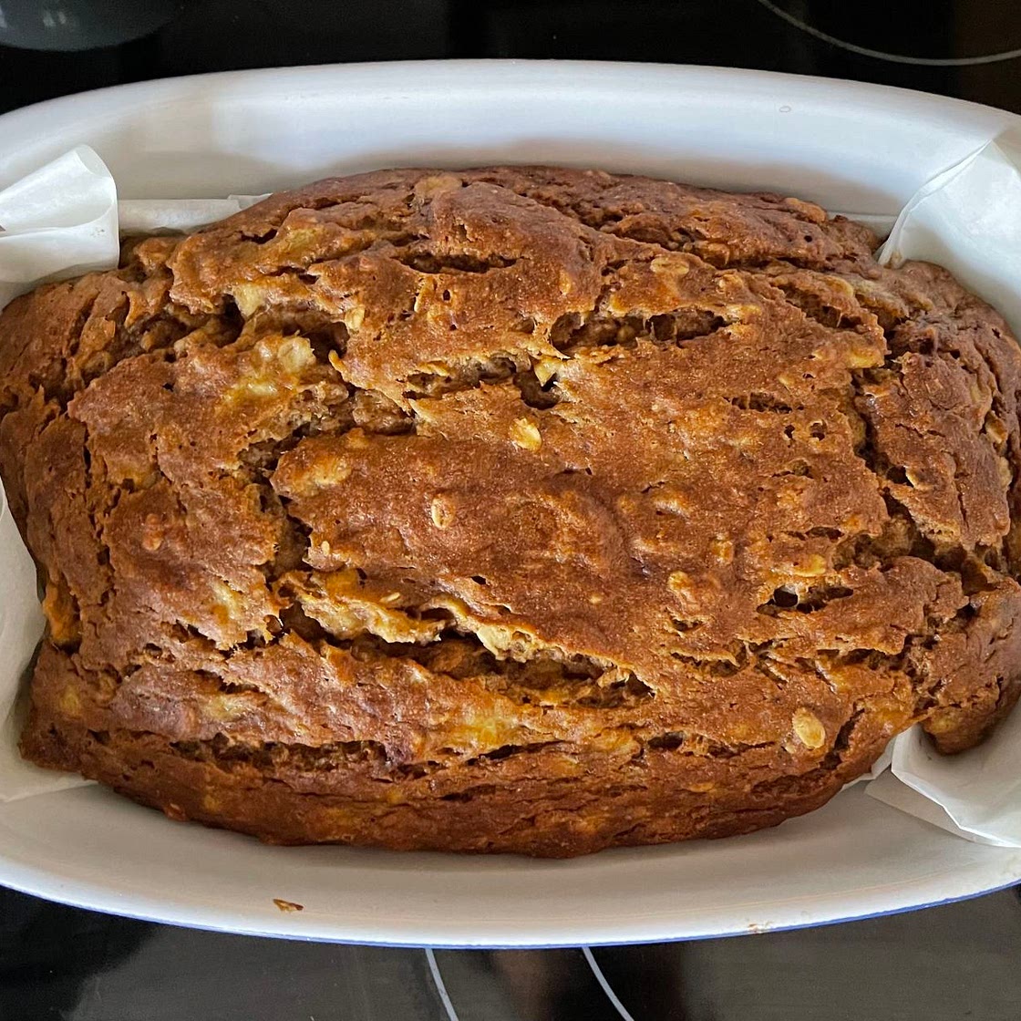 Healthier One Bowl Banana Bread