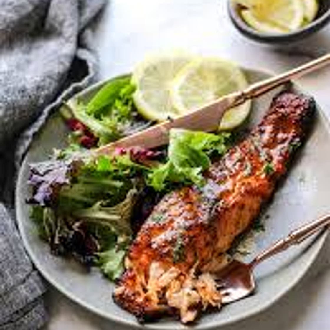 Honey & Mustard Salmon