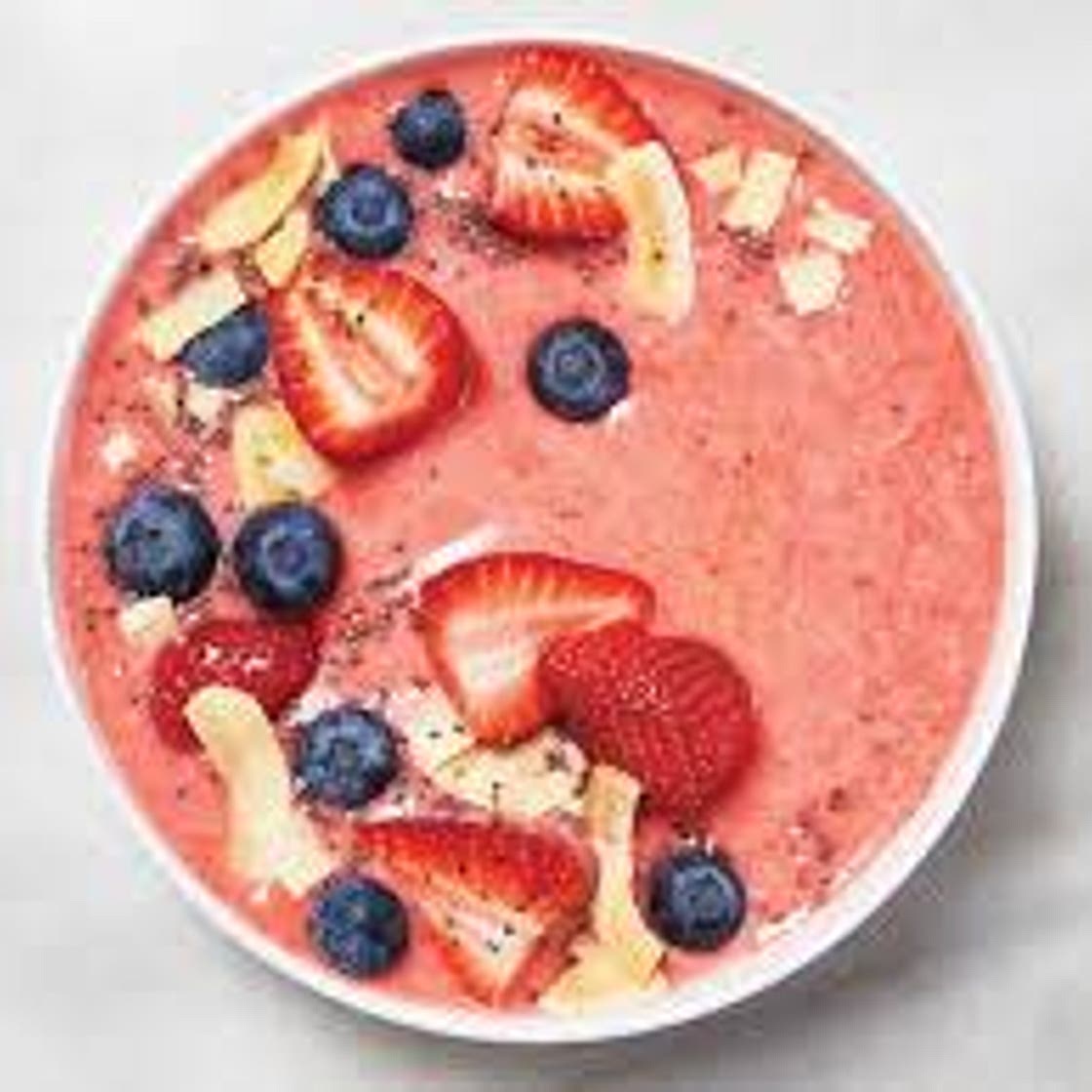 Keira's strawberry smoothie bowl