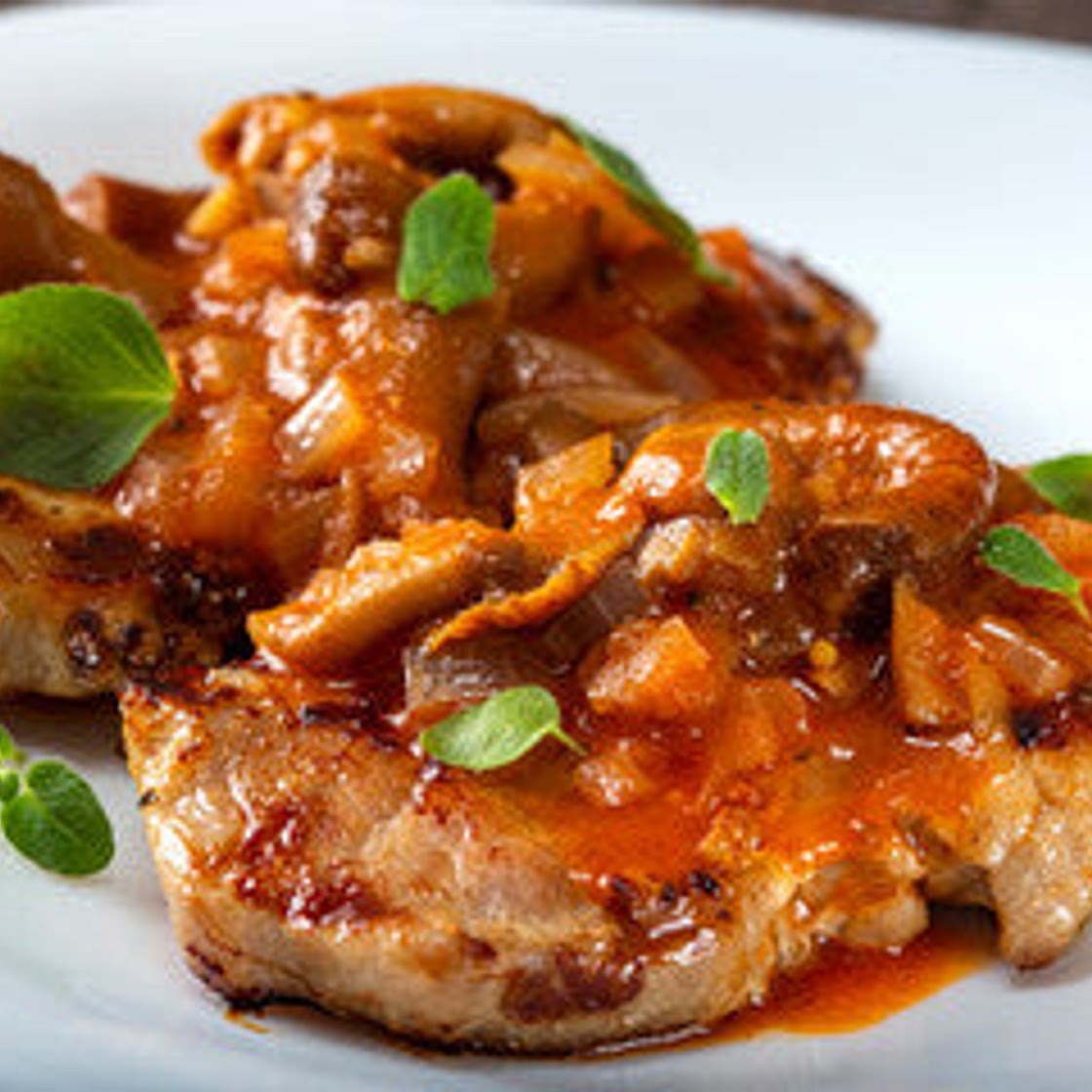 Honey Garlic Pork chops