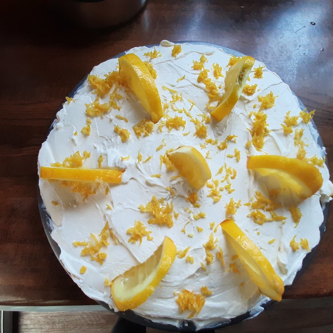 Lemon cheesecake