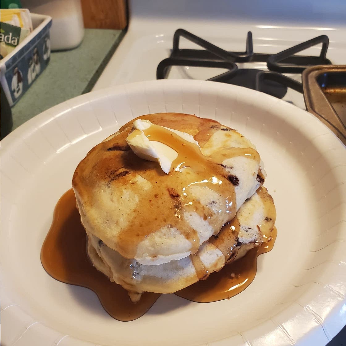 Easy Chocolate Chip Pancakes