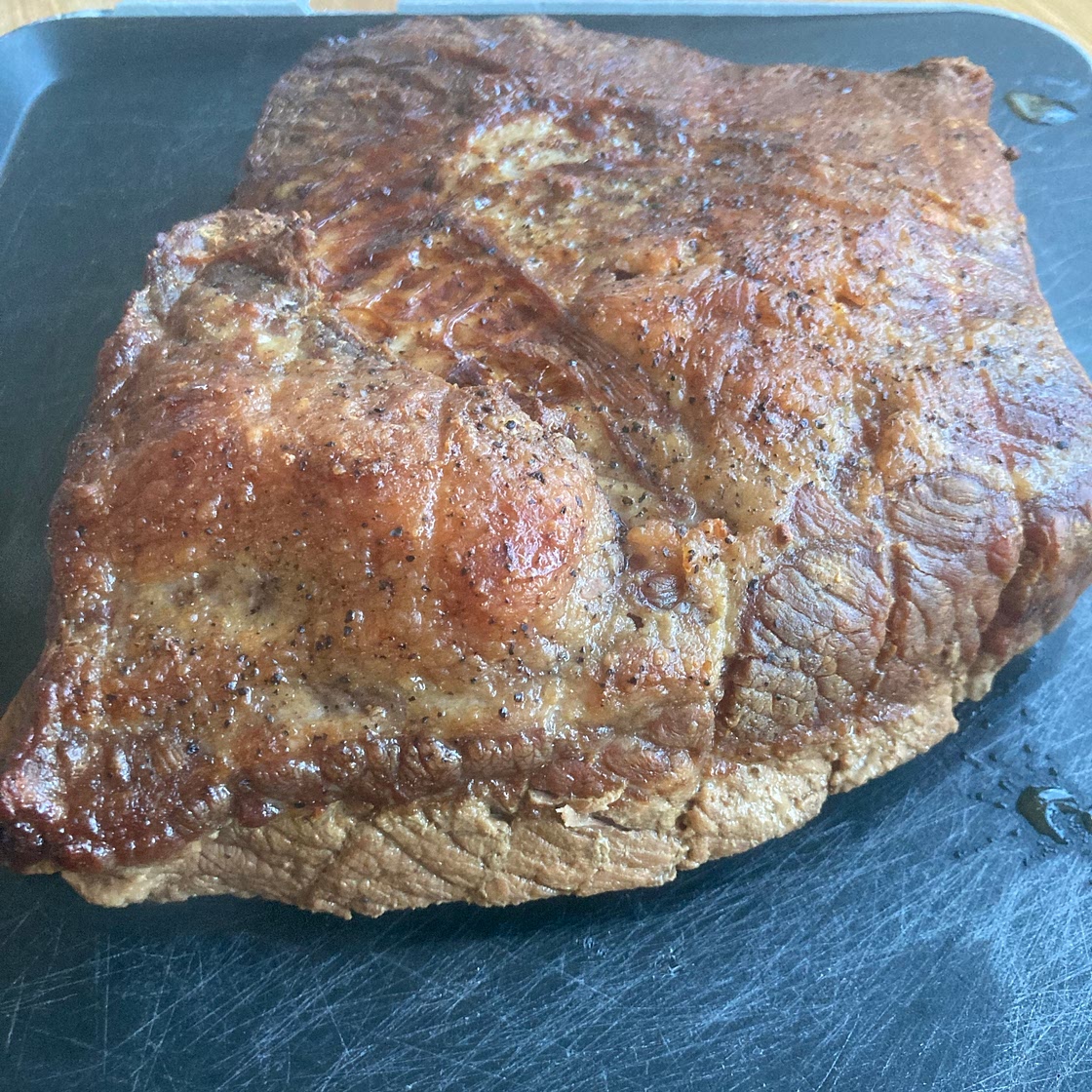 Slow roast beef brisket