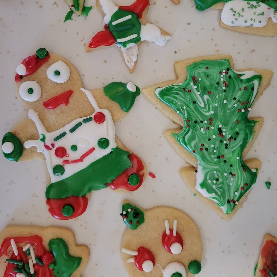 Easy Sugar Cookies & Sugar Cookie Frosting