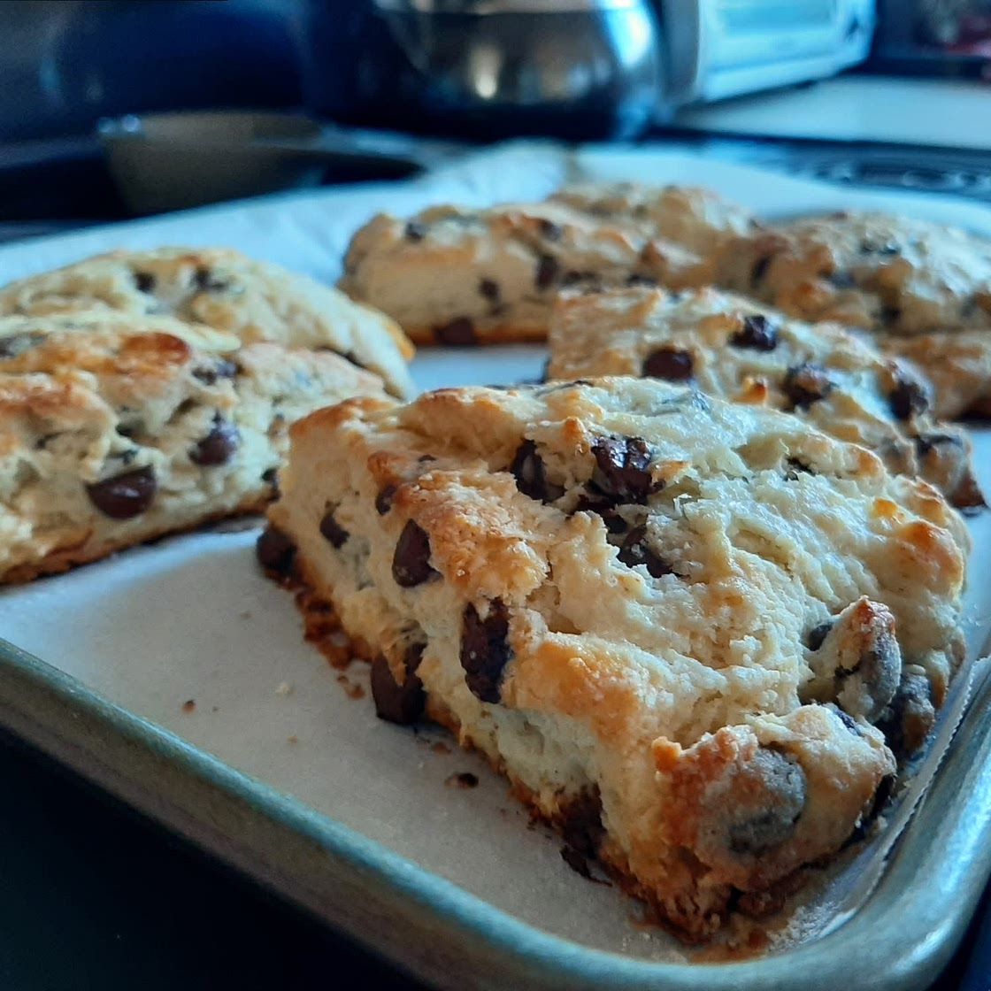 Chocolate Chip Scones