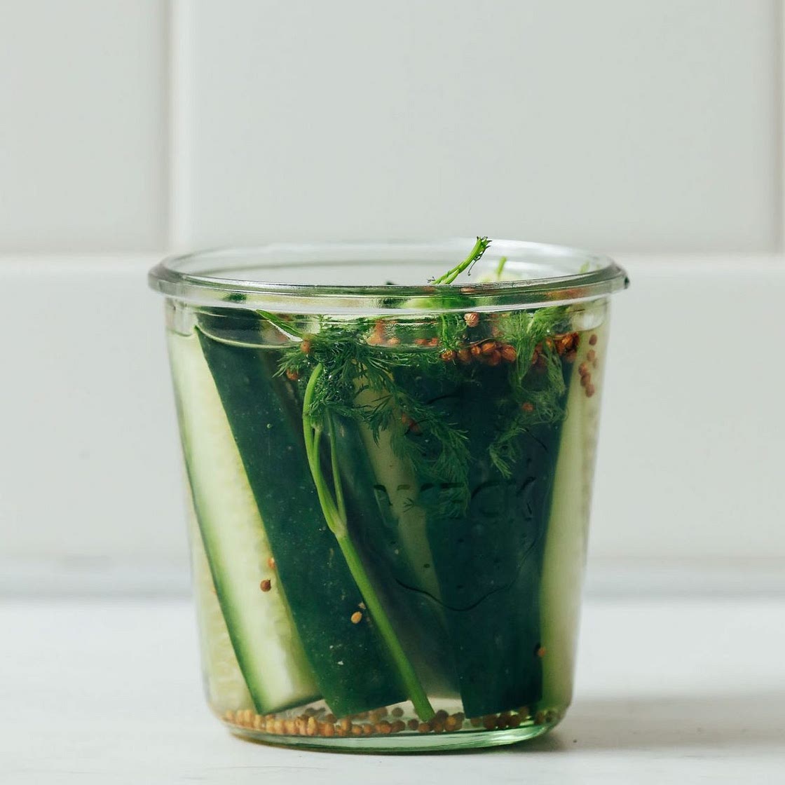 Quick Refrigerator Pickles