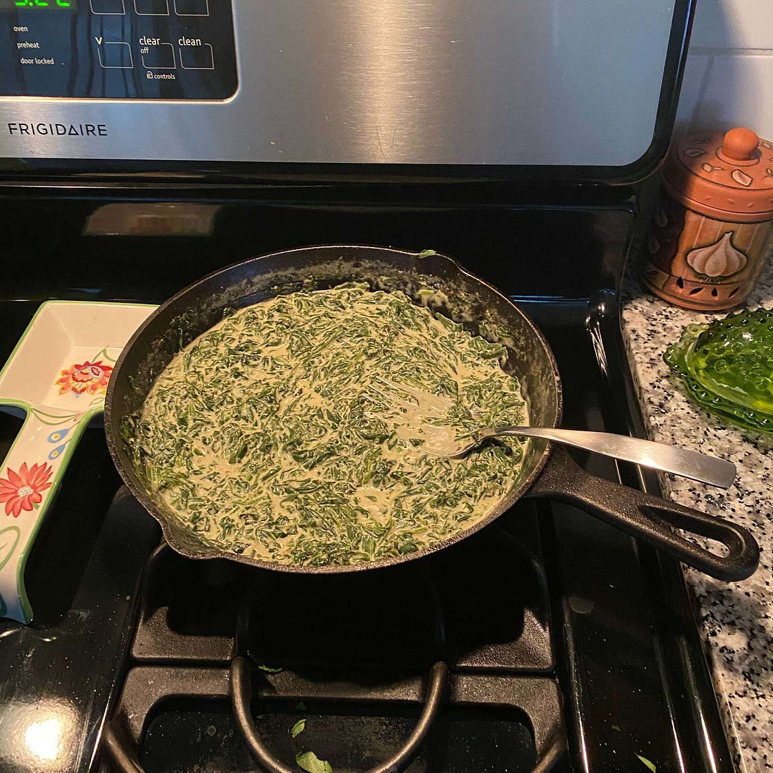 Easy Low Carb Keto Creamed Spinach Recipe