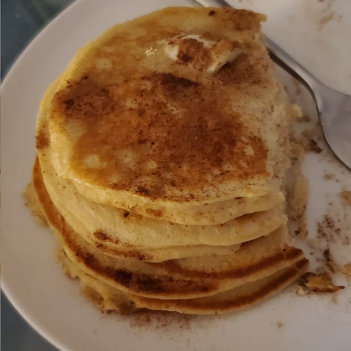 Perfect Fluffy Protein Pancakes (no banana!)