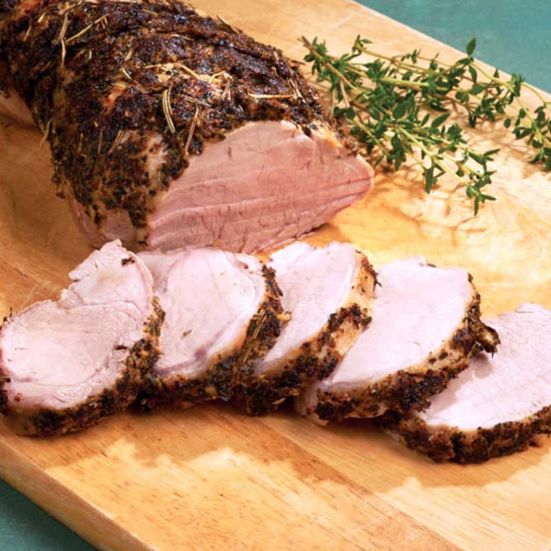 Herb-Rubbed Pork Tenderloin