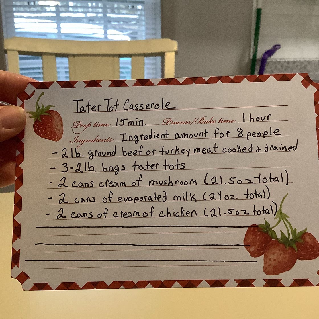 Tater Tot Casserole 
