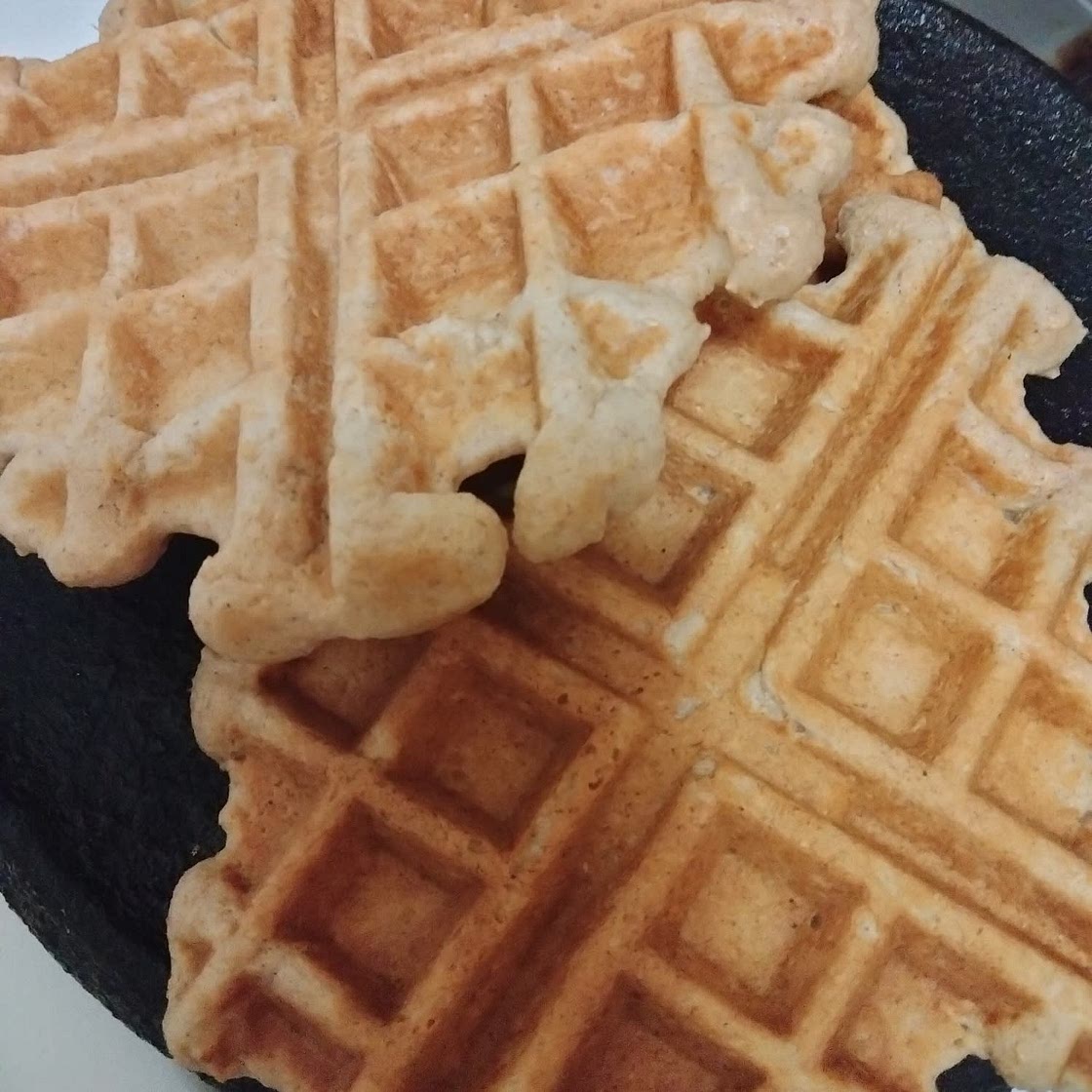 Fluffy Whole Wheat Waffles