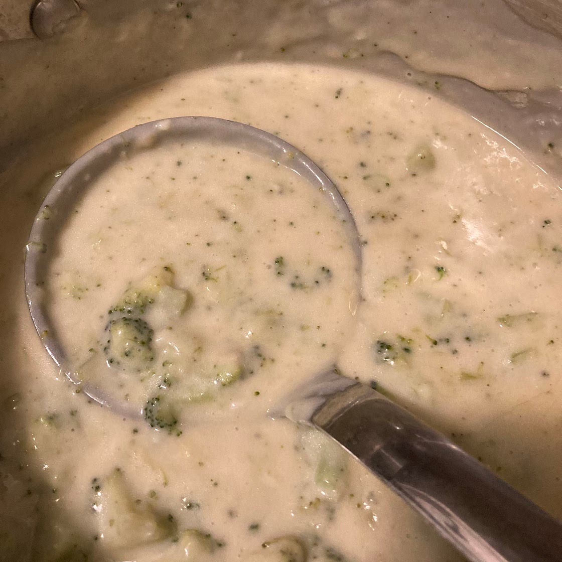 Broccoli Cheese Soup by Lisa B. Diamond