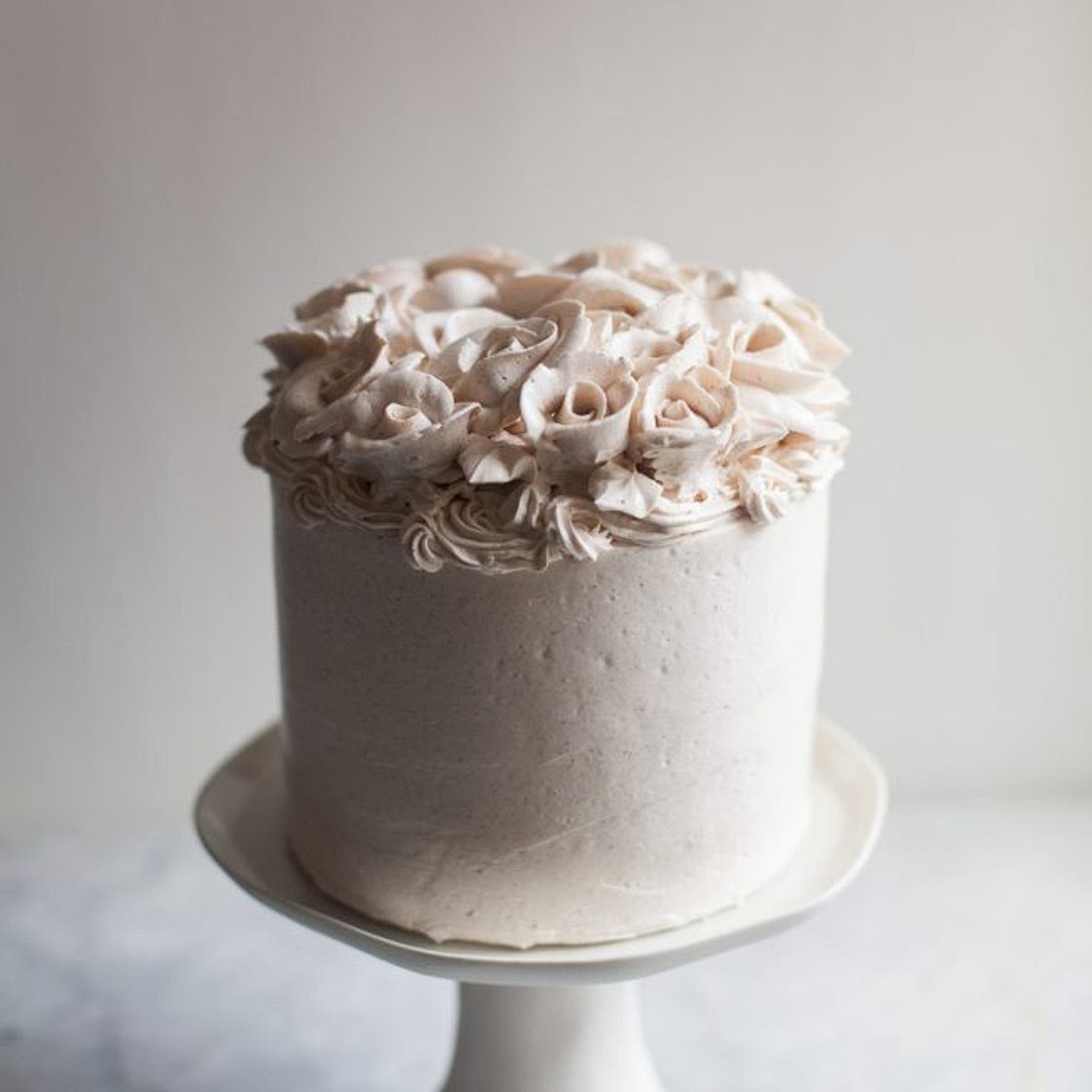 Cajeta Cake with Cinnamon Buttercream