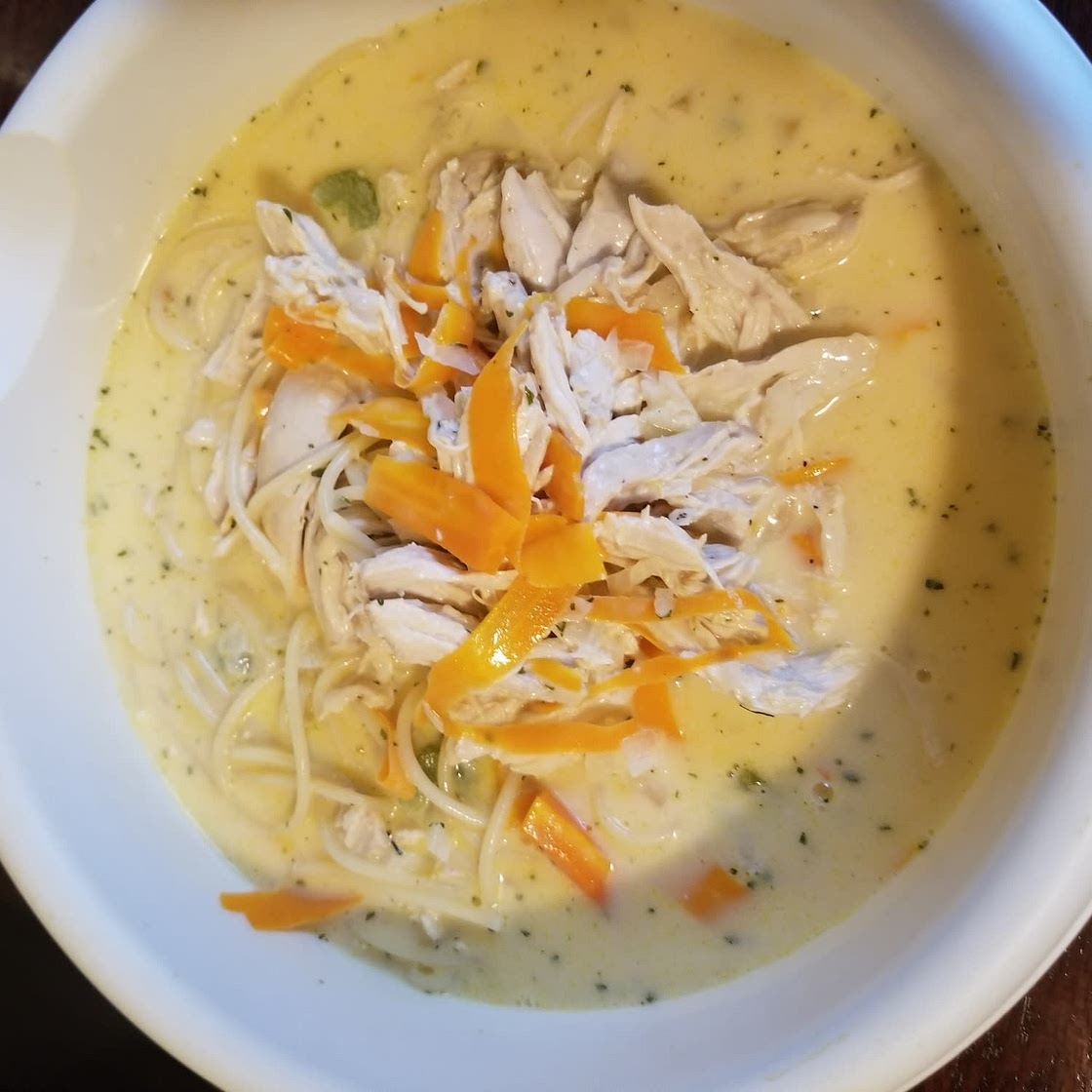 Crack Chicken Noodle Soup