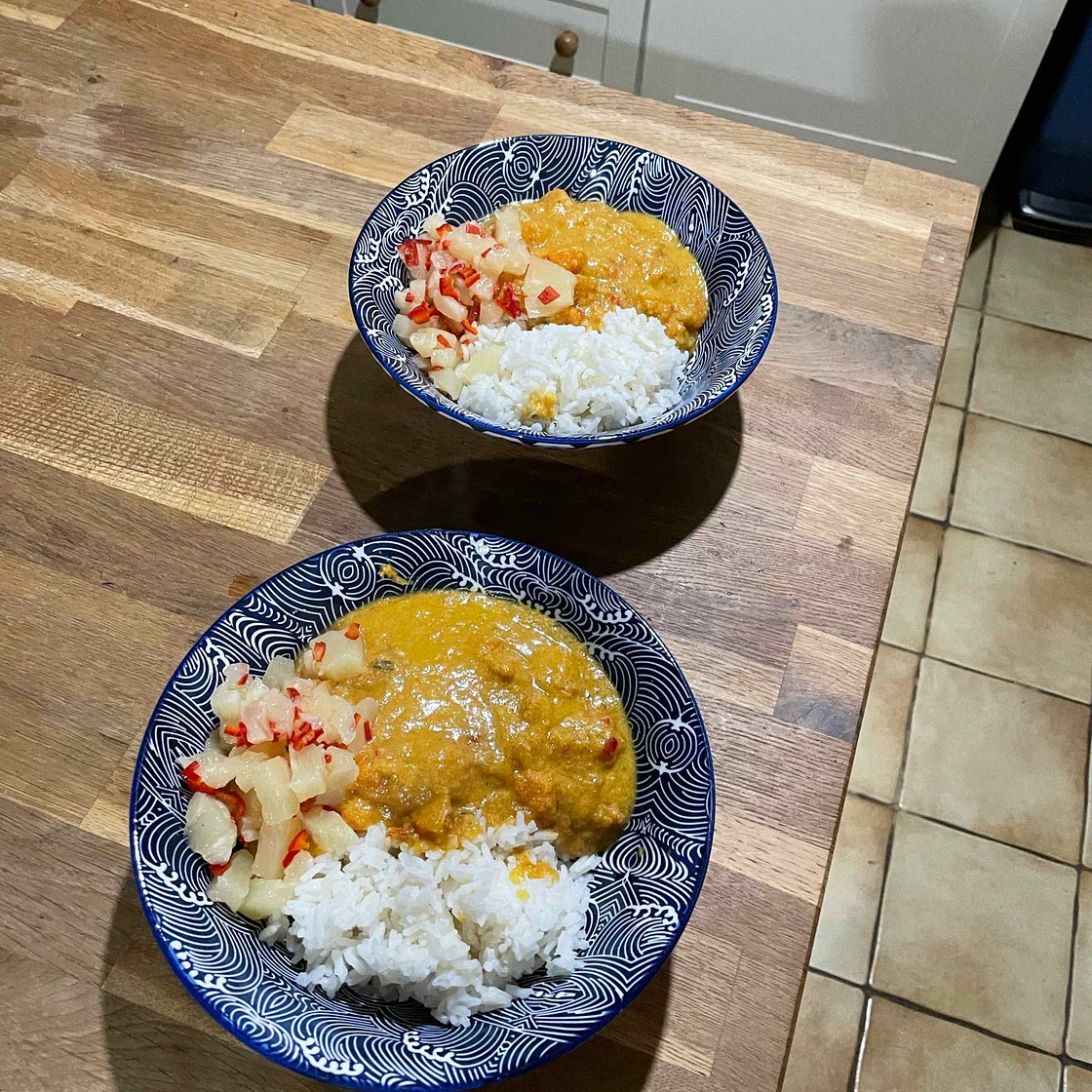 Jamaican Squash & Coconut Stew
