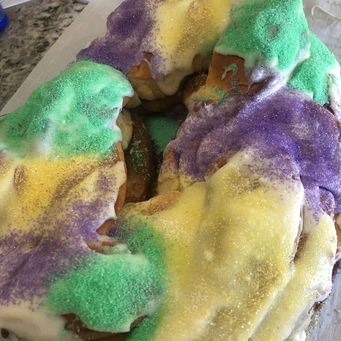 Mardi Gras King Cake