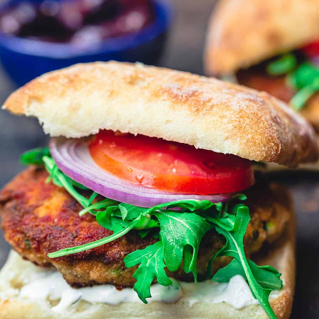 Salmon Burgers