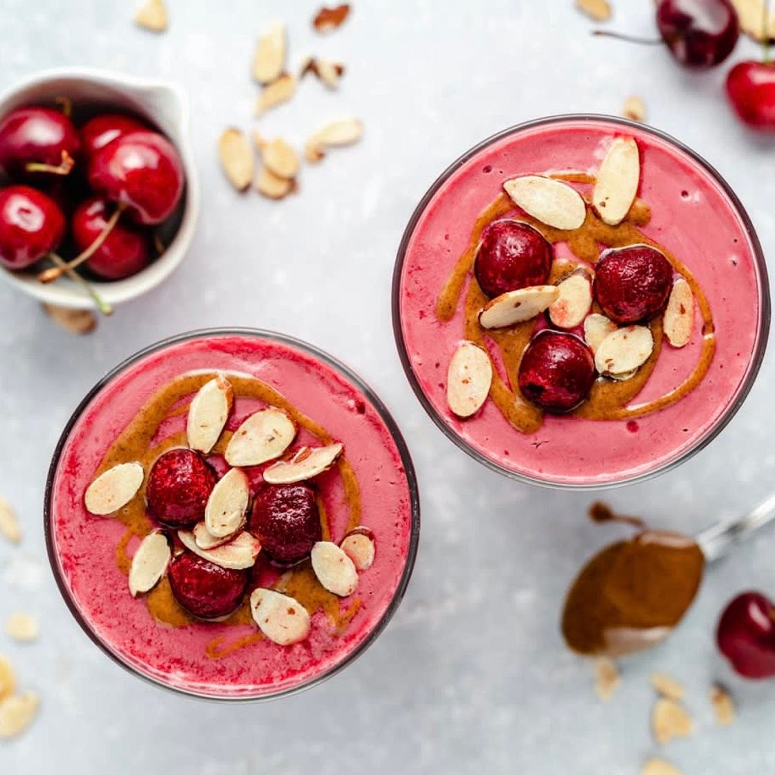 Almond-Cherry Smoothie
