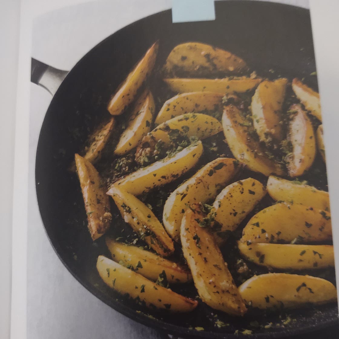 Greek Garlic Potatoes p313