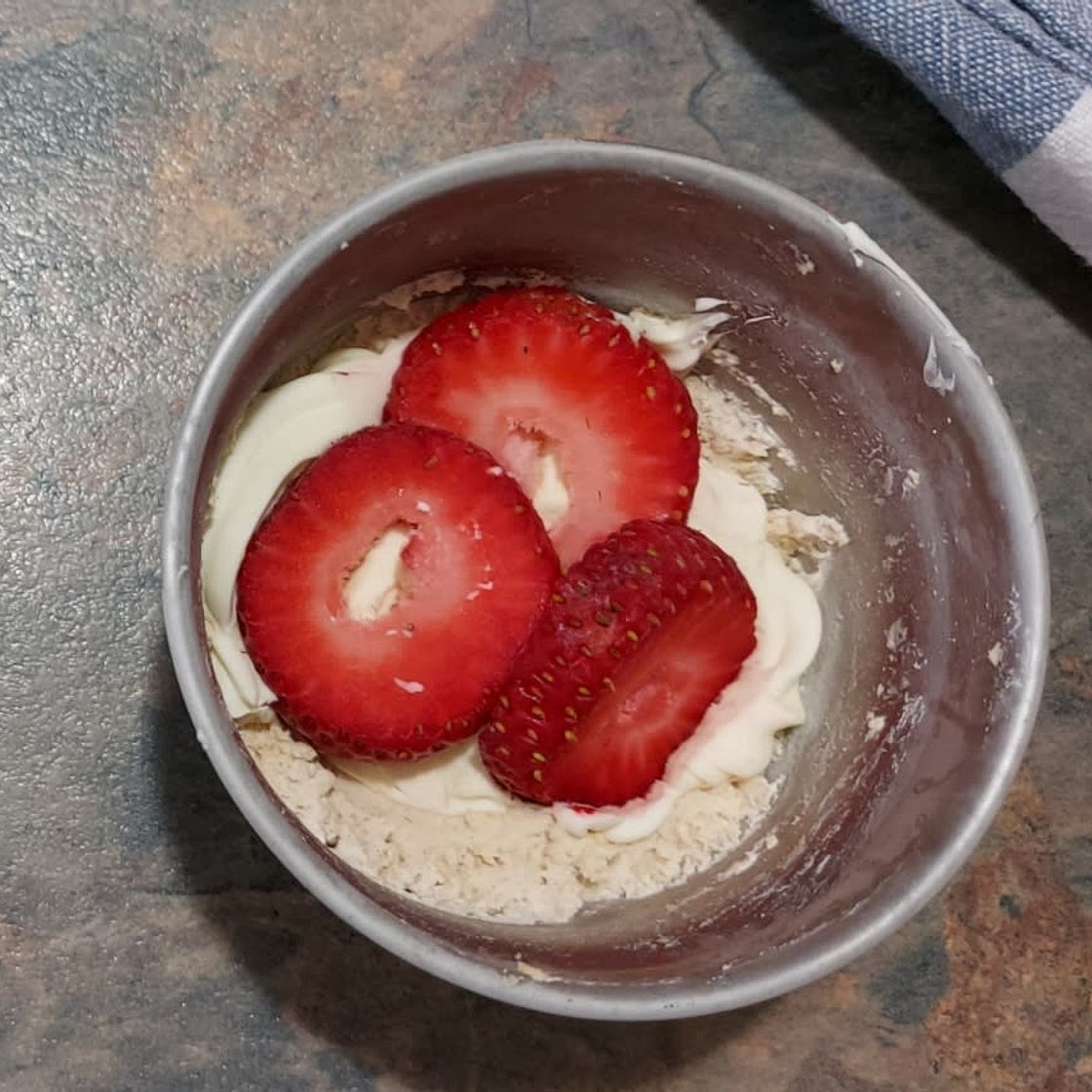 Strawberry Yoghurt Mini Cheesecake